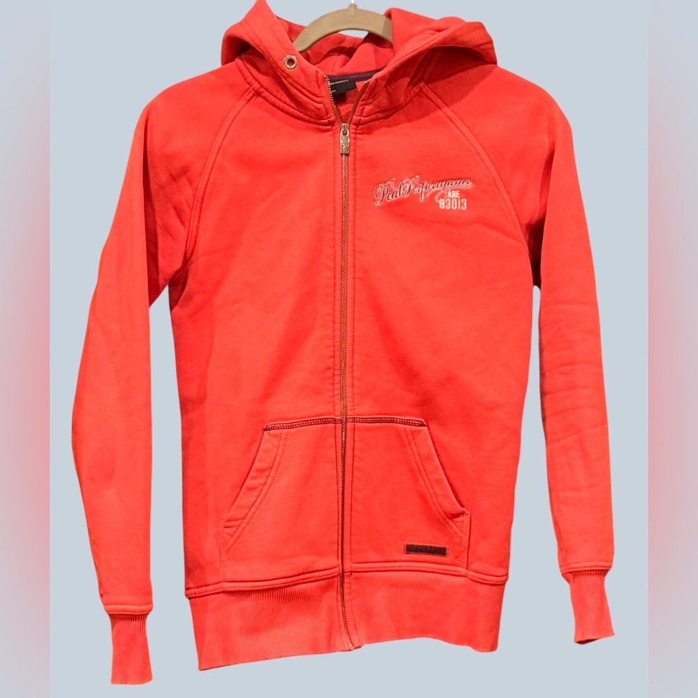 Peak Performance Red Zip Hoodie - Women's Hooded Sweatshirt